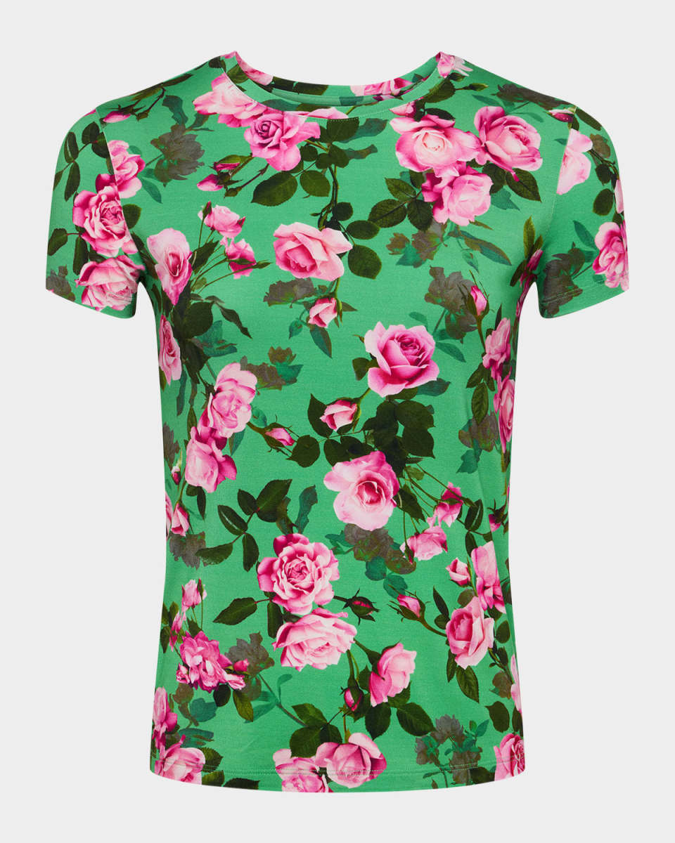 Ressi Short-Sleeve Santa Fe Rose T